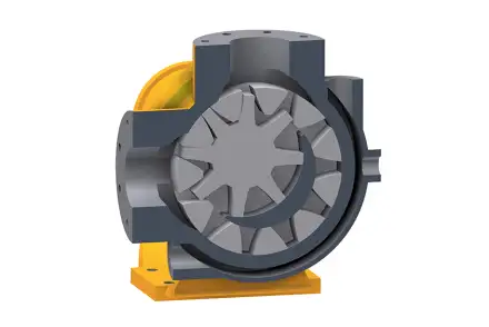 Pompy zębate o zazębieniu wewnętrznym - ZI GREEN